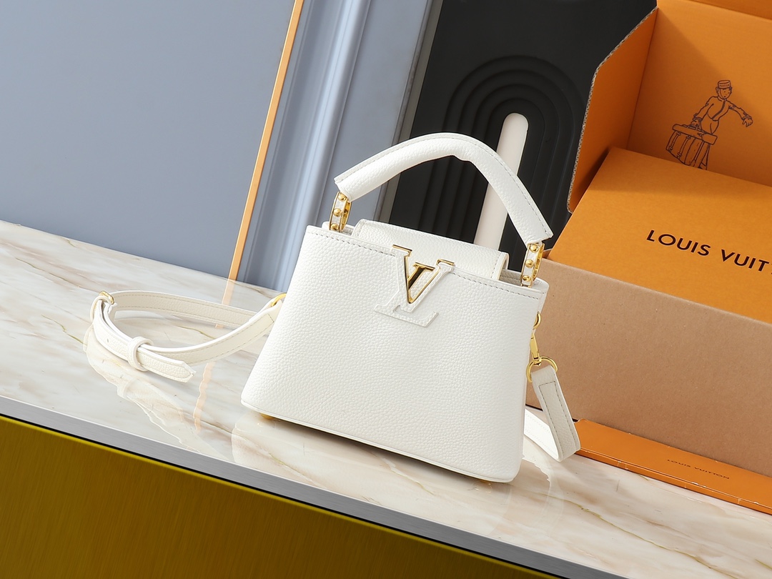 LV Classic Top Handle Bag Monogram Canvas Model M50156 Monogram Pattern